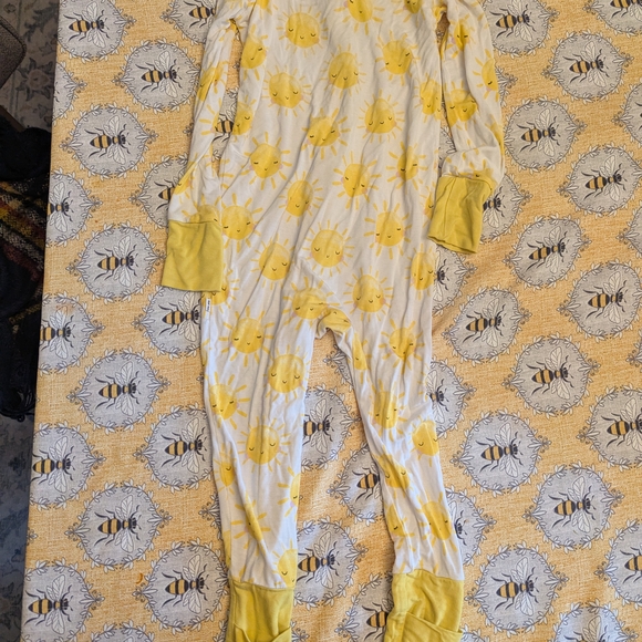 Sunshine Yellow Kids One Piece - Picture 2 of 2